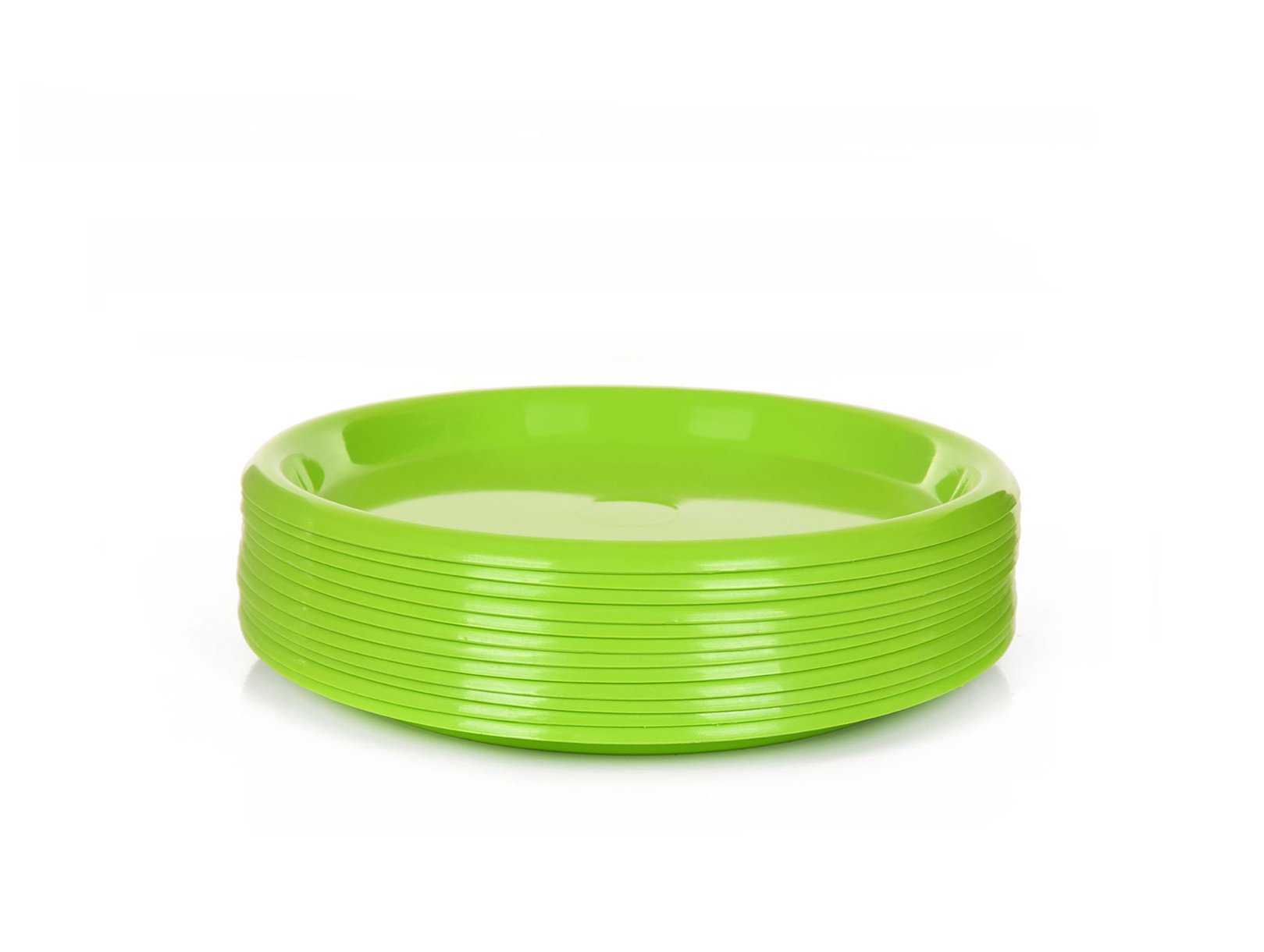 Mintra Home - Assiettes en Plastique - Petit 16.5cm (Lot de 12) - Mintra France