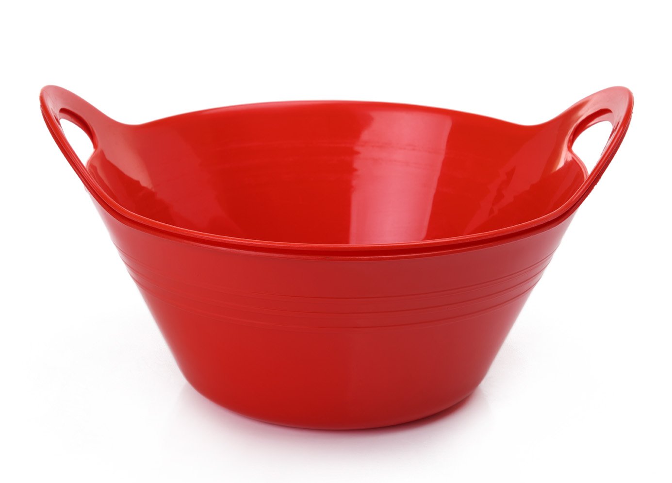 Mintra Home-Bol en Plastique avec Poignées (Lots de 2, Grand, 4.5l) - Mintra France