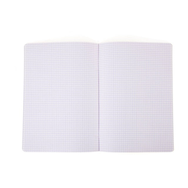 Mintra Cahiers - 24x32 - Agrafé - Petits carreaux 5x5 - Couverture Carton - 48 pages