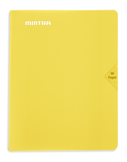 Mintra Cahiers 17X22 - Agrafé - Grands carreaux Seyès - Couverture plastique