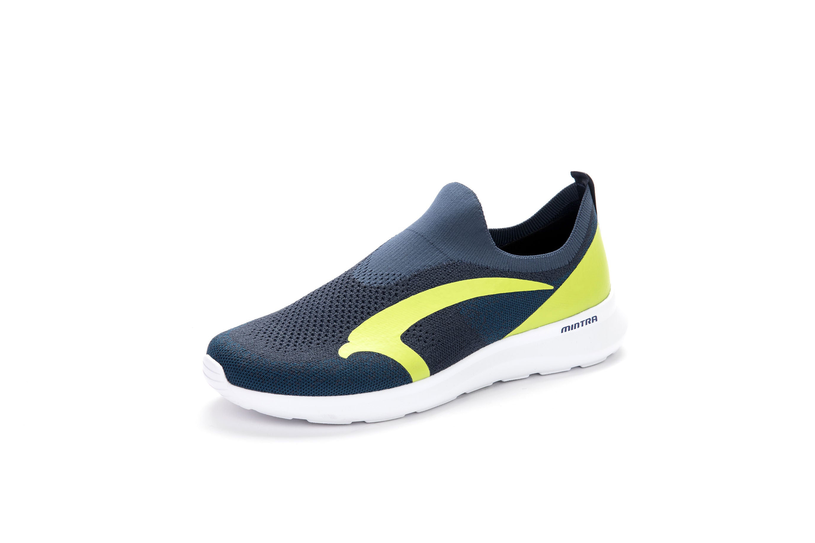 Mintra Cai - Hiking shoes - Men - Blue/Lime green
