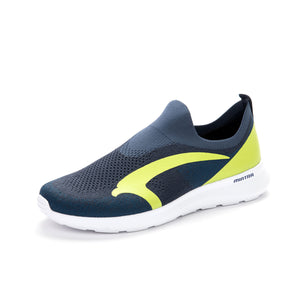 Mintra Cai - Hiking shoes - Men - Blue/Lime green