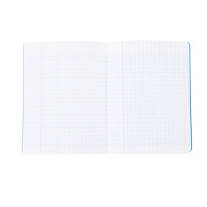 Mintra Pack of 10 notebooks - Stapled - Large Seyès squares - Cardboard cover - 96 pages