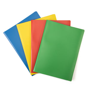 Mintra Set of 4 Document Protectors - Polypropylene - Premium - Colors