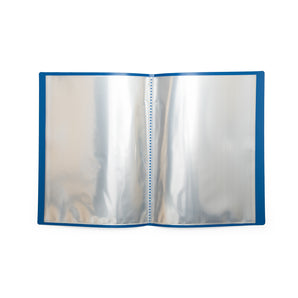 Mintra Pack of 6 Document Protectors - Polypropylene - Premium - Blue