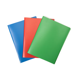 Mintra Set of 3 Document Protectors - Polypropylene - Customizable - Colors