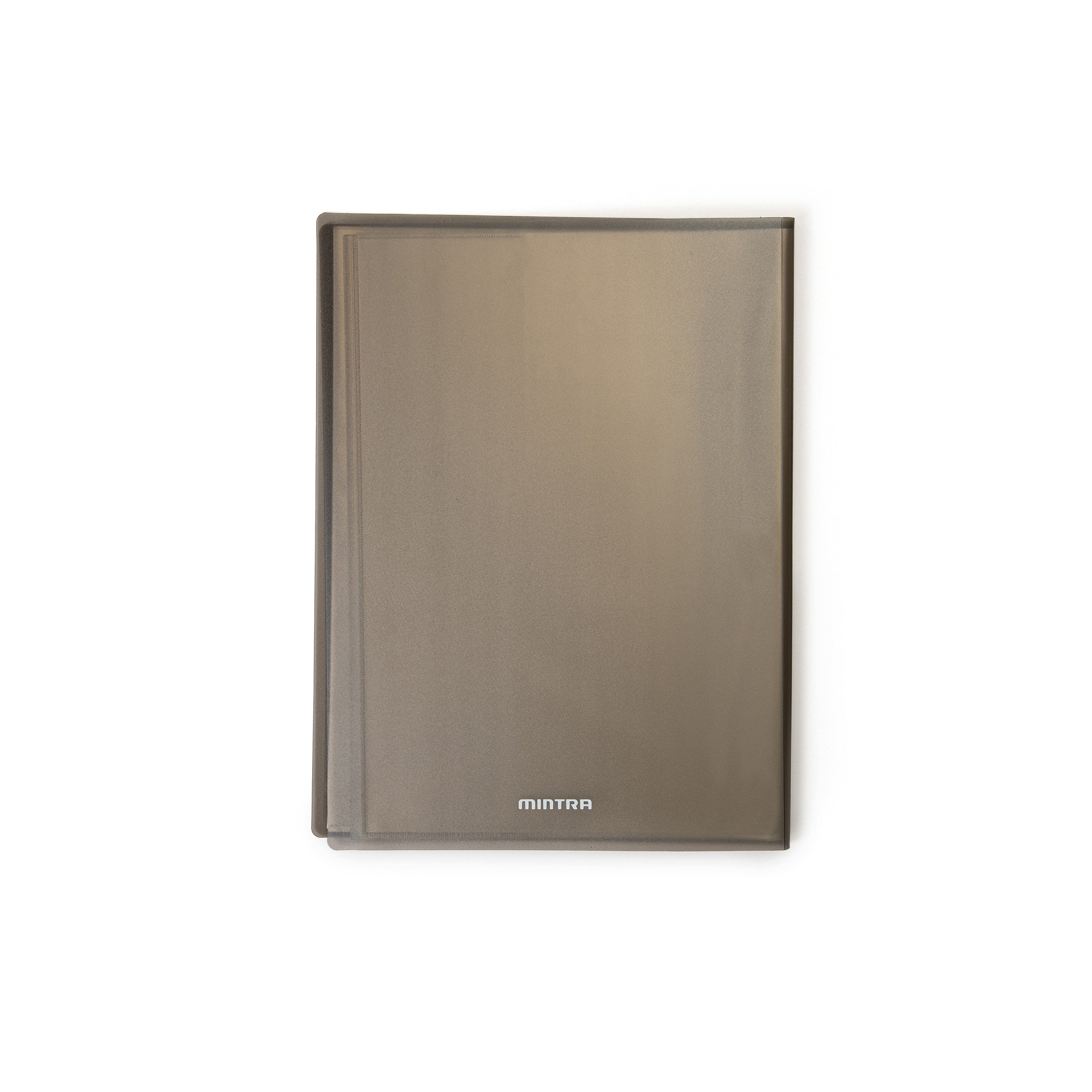 Mintra Set of 6 Document Protectors - Polypropylene - Customizable - Black