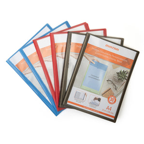 Mintra Set of 6 Document Protectors - Polypropylene - Customizable