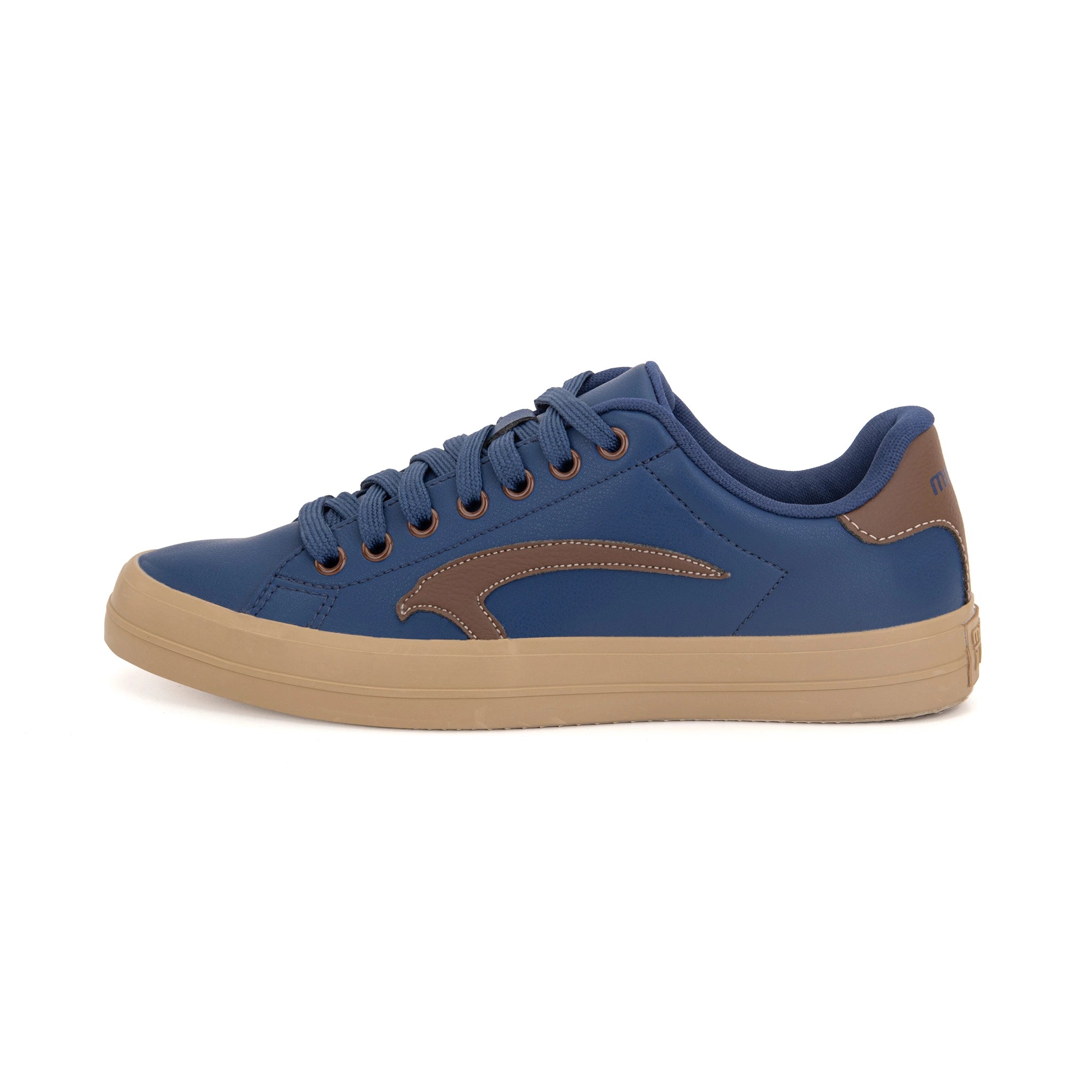 Urban-Chaussures lifestyle-Hommes-Bleu pivoine / Brun cacao