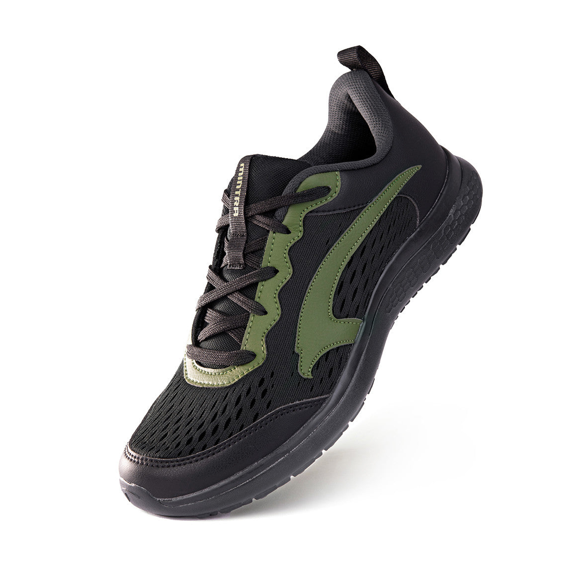 Mintra Edge - Chaussures de running - Femmes - Noir/Vert Olive