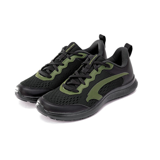 Mintra Edge - Chaussures de running - Hommes - Noir/Vert Olive