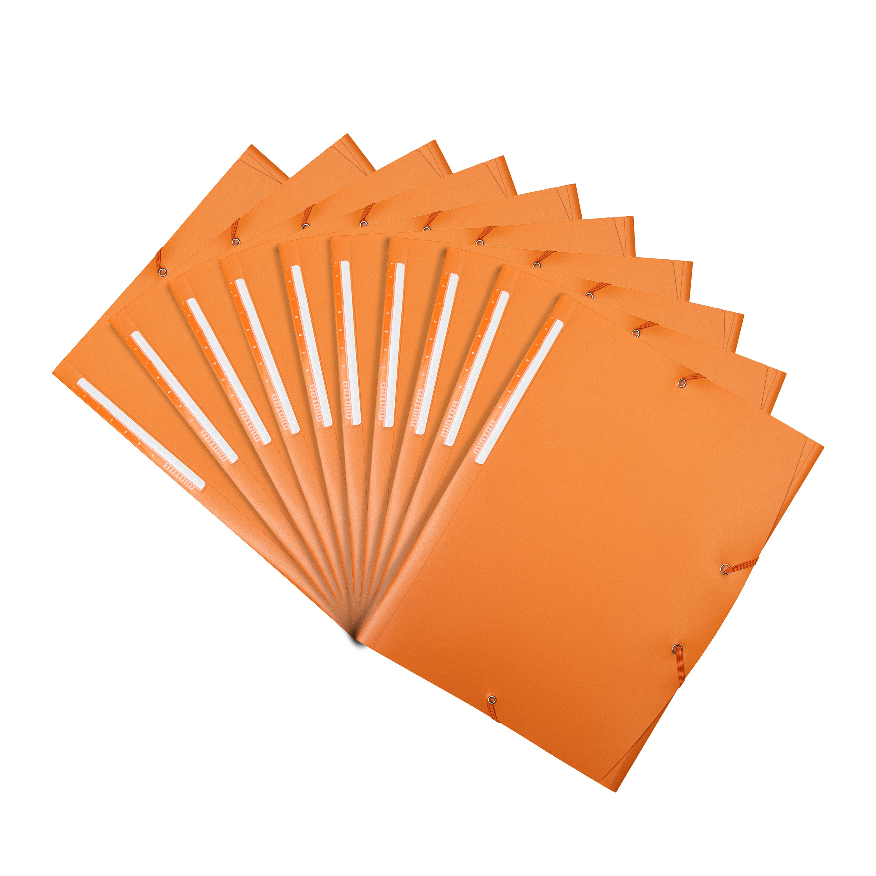 Mintra Pack of 10 3-flap pockets - Polypropylene - Premium 