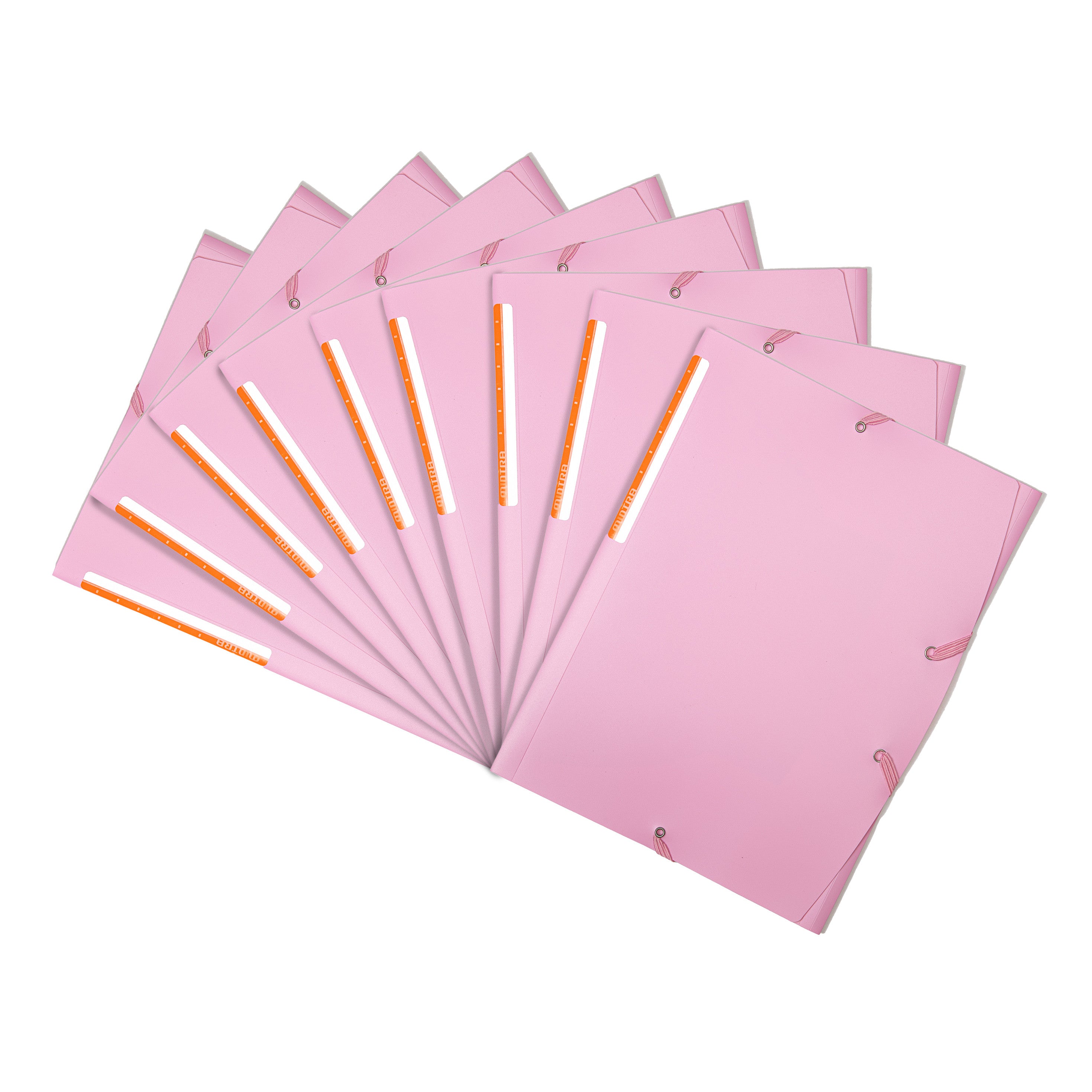 Mintra Pack of 10 3-flap pockets - Polypropylene - Premium 
