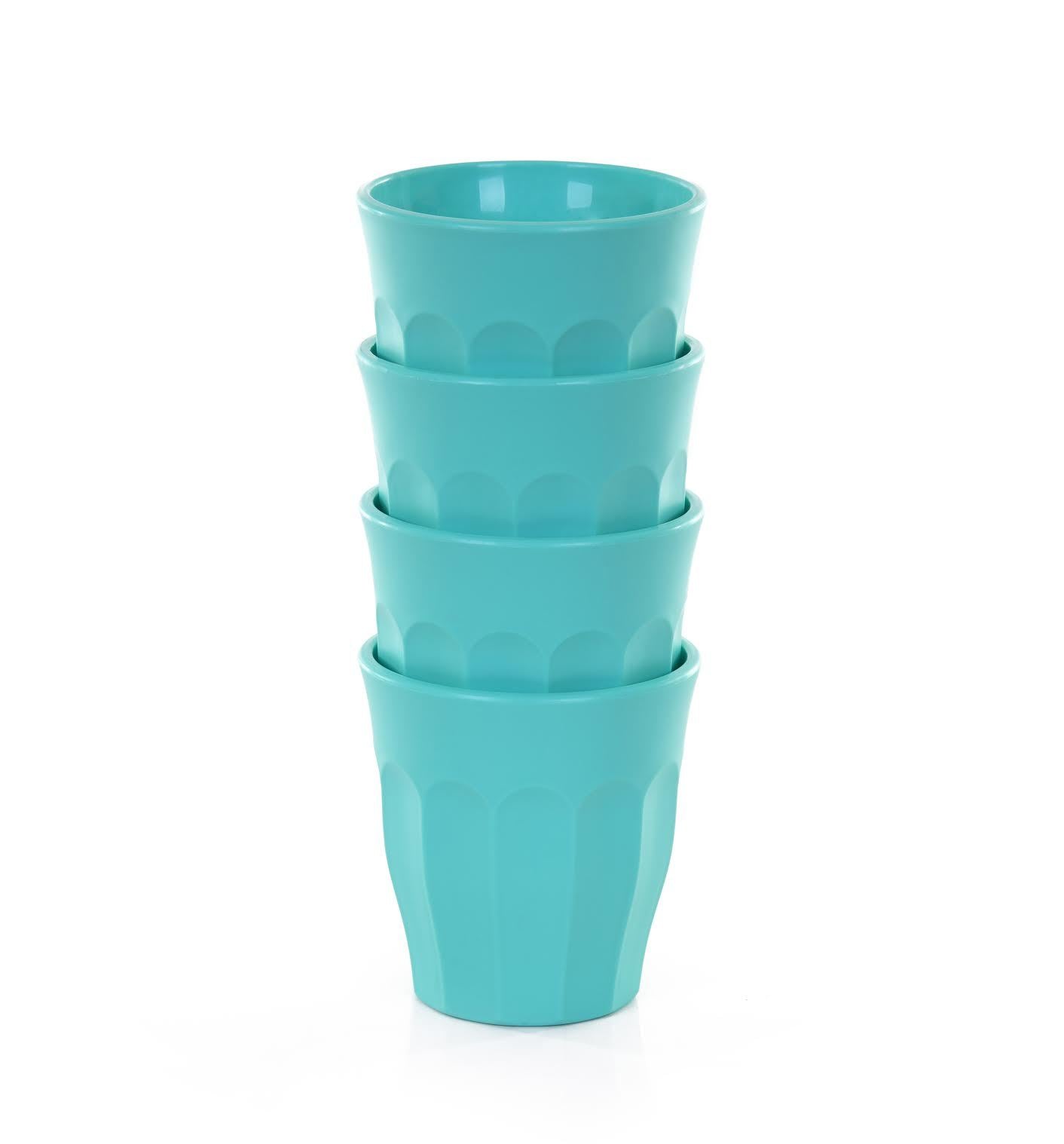 Mintra Home Verres en Plastique Incassables - 175 ml (Lot de 4) - Mintra France