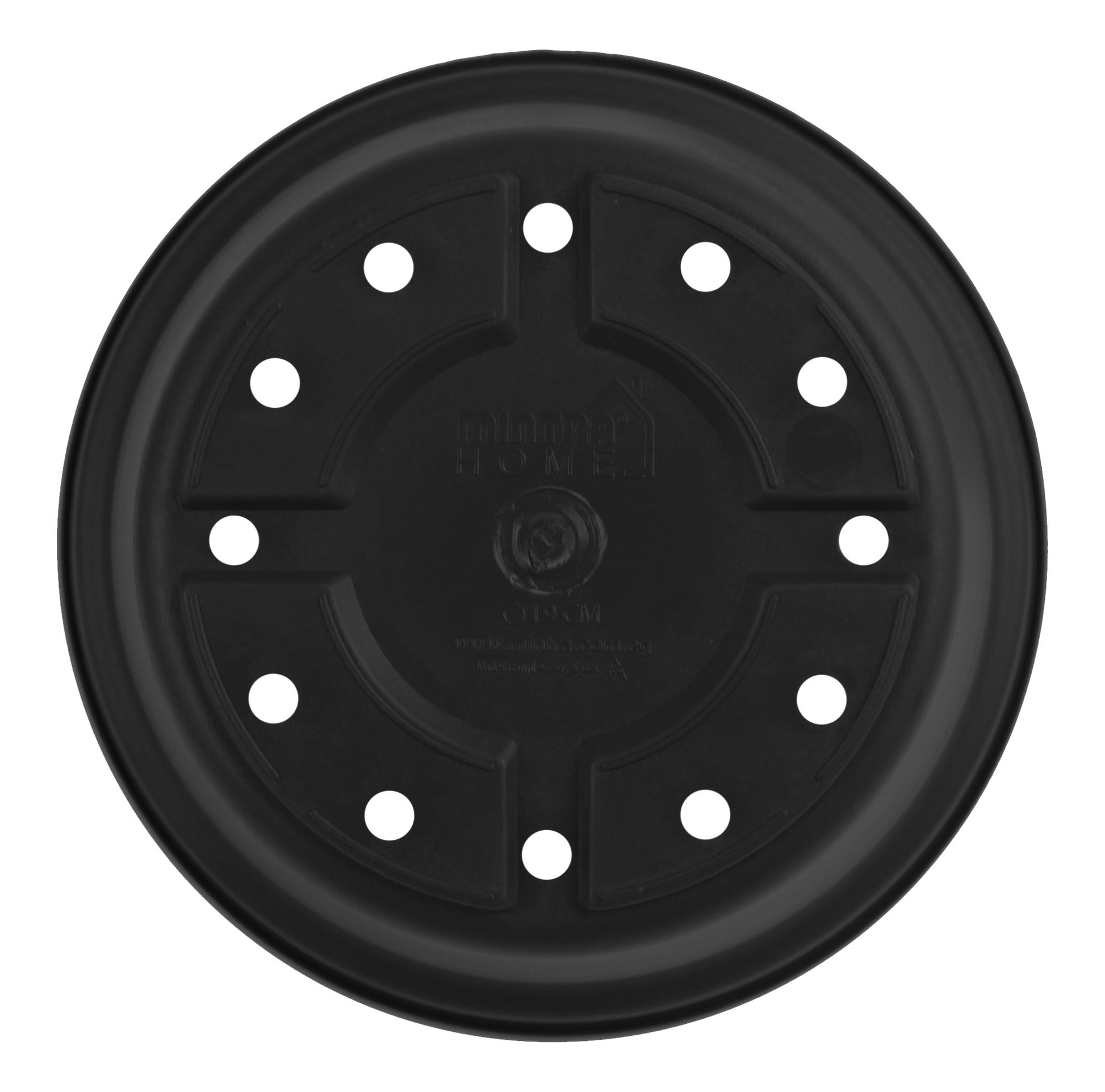 Round Plant Pots With Base (4 Pack, 6in) - Mintra France