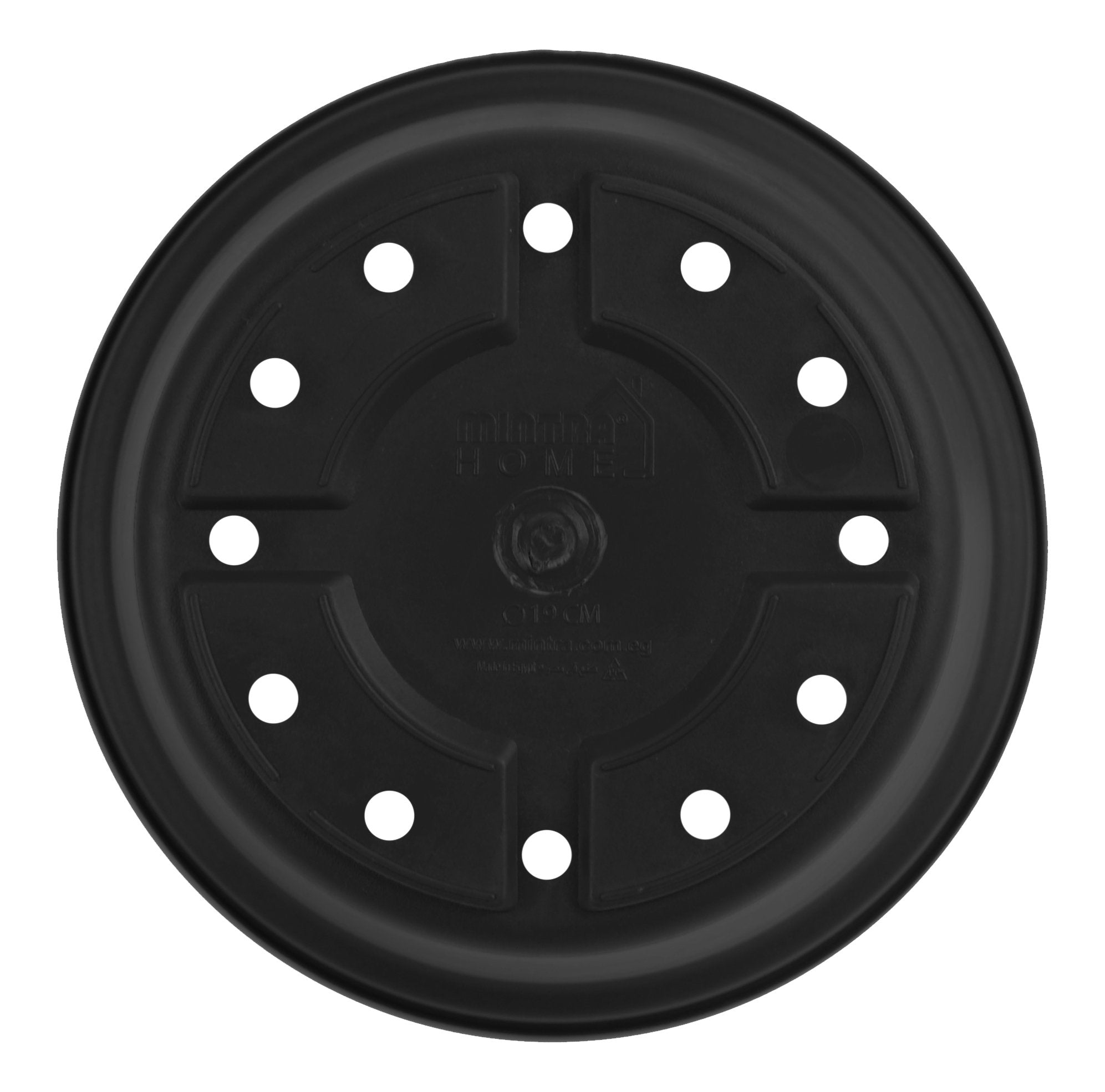 Round Plant Pots With Base (4 Pack, 6in) - Mintra France