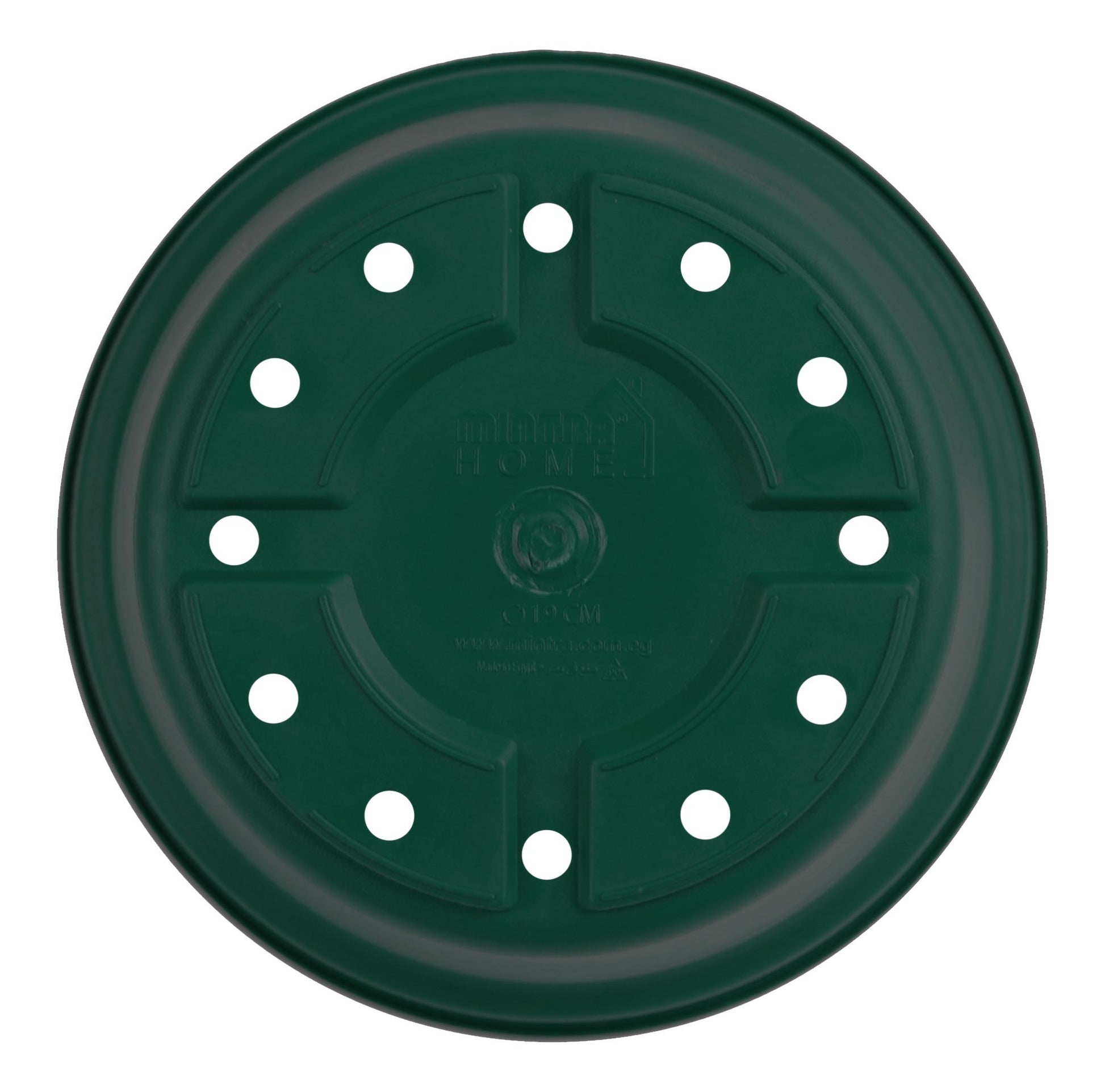 Round Plant Pots With Base (4 Pack, 6in) - Mintra France