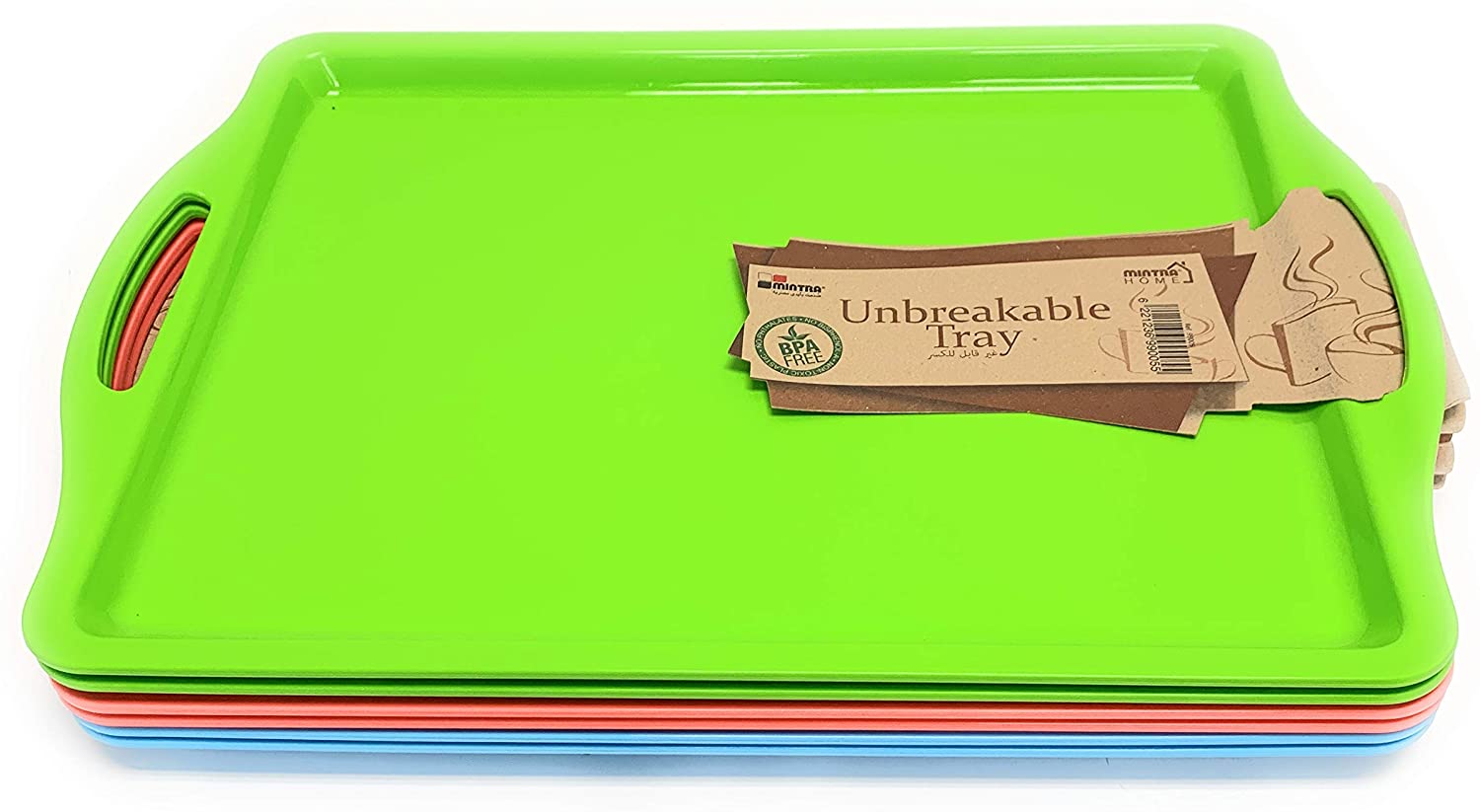 Plateau de Service Incassable (Lot de 6)  - Mintra France