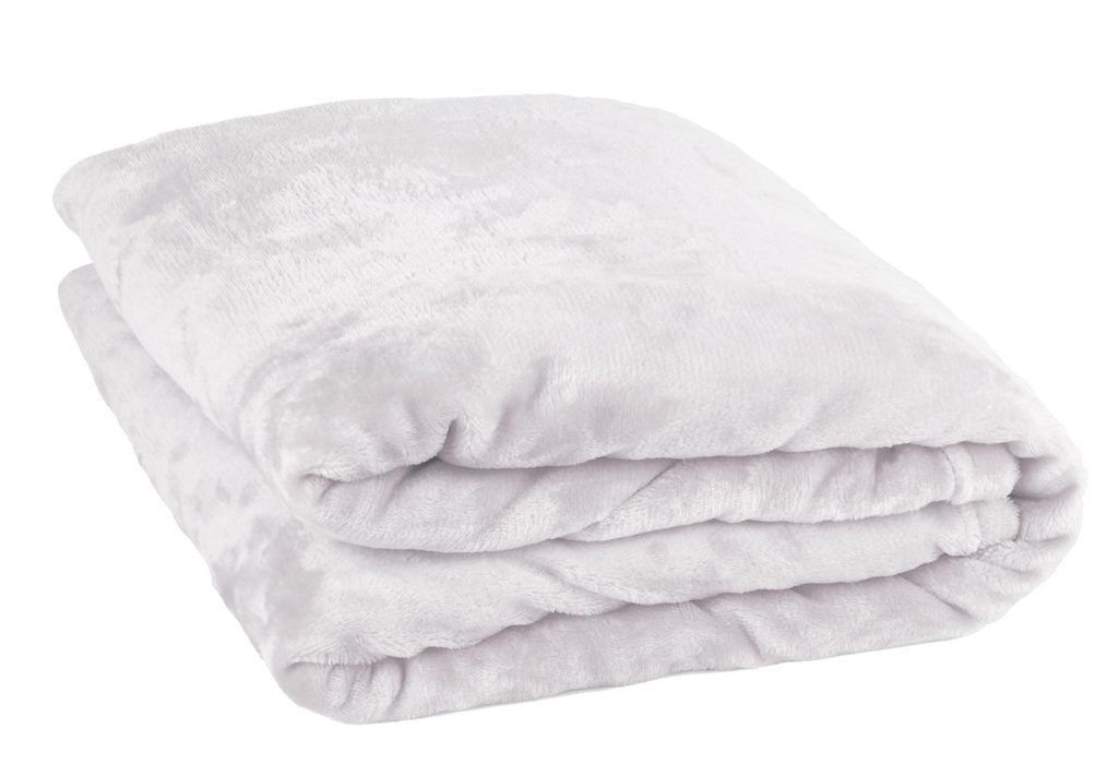 Plaid Polaire Crème Chaud