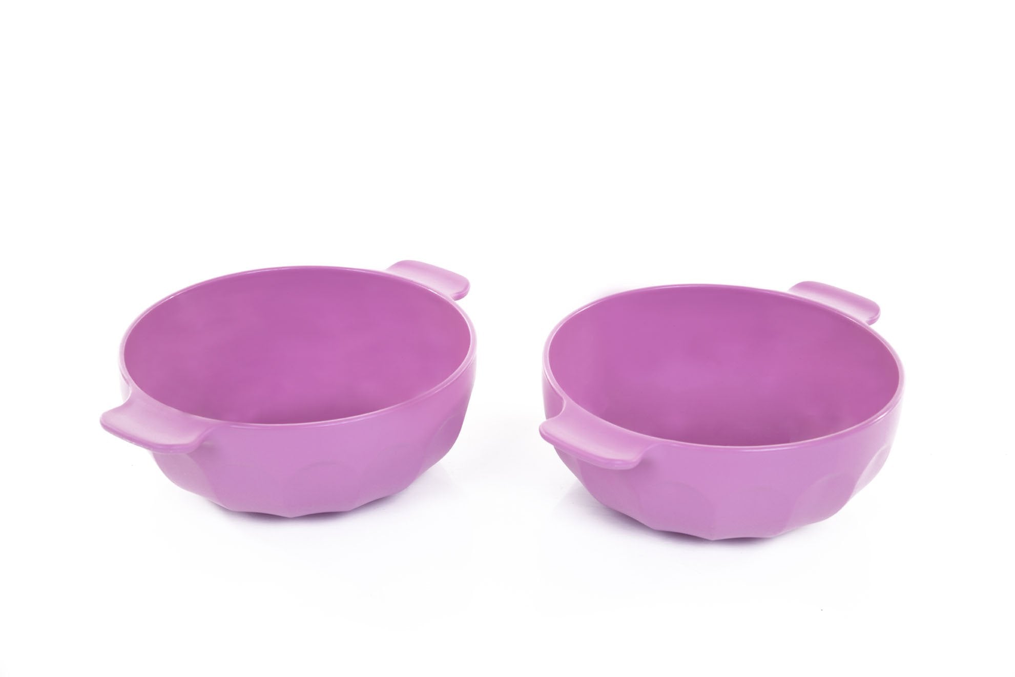 Mintra Home-Bol en plastique incassable - Bol avec 2 poignées (Lot de 4 - Petit) - Mintra France