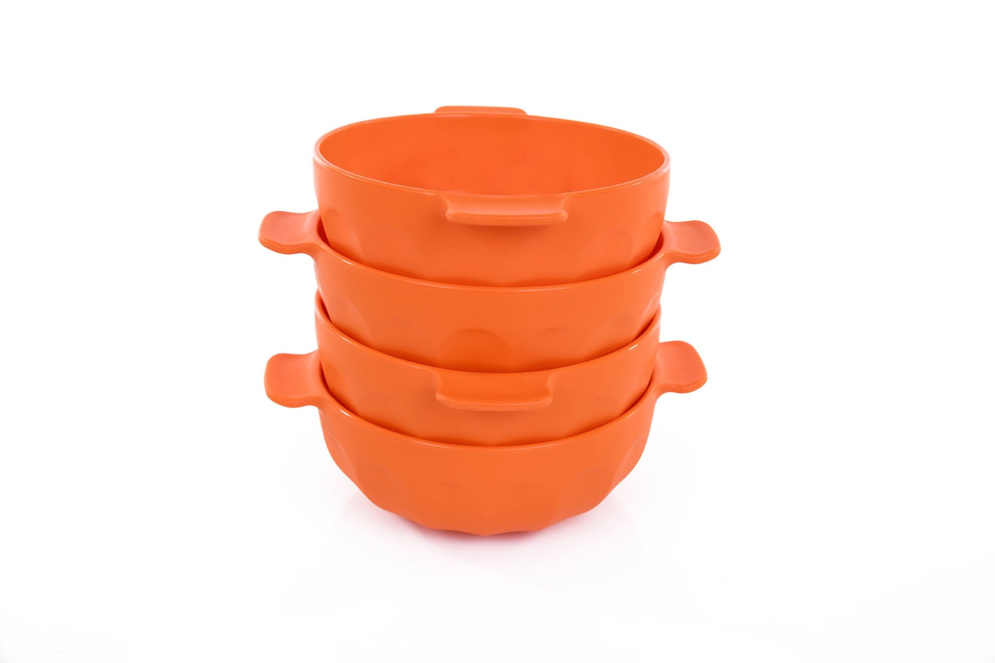 Mintra Home-Bol en plastique incassable - Bol avec 2 poignées (Lot de 4 - Petit) - Mintra France