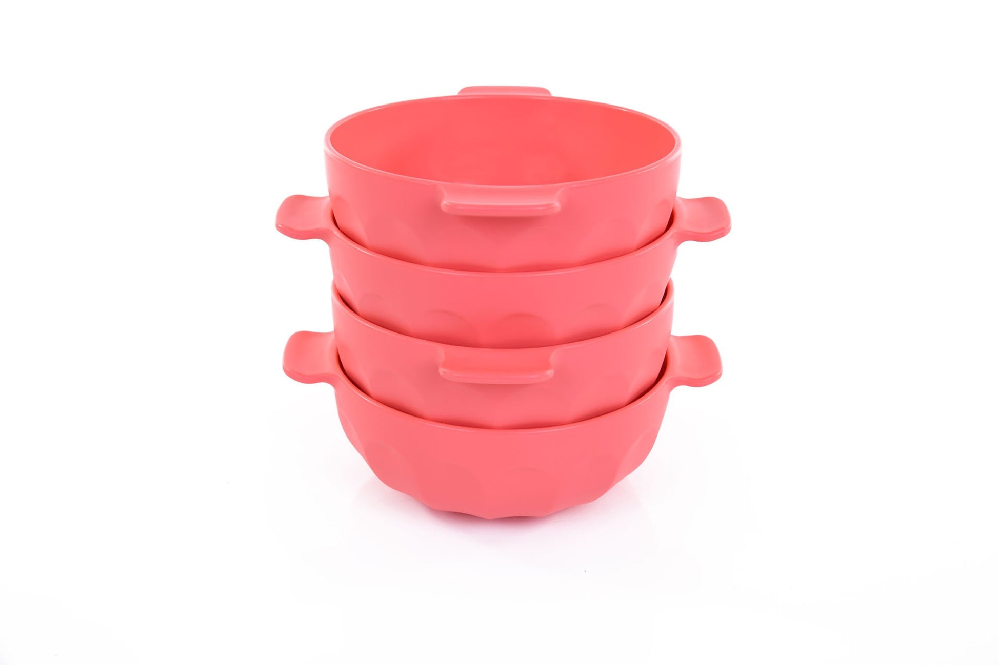 Mintra Home-Bol en plastique incassable - Bol avec 2 poignées (Lot de 4 - Petit) - Mintra France