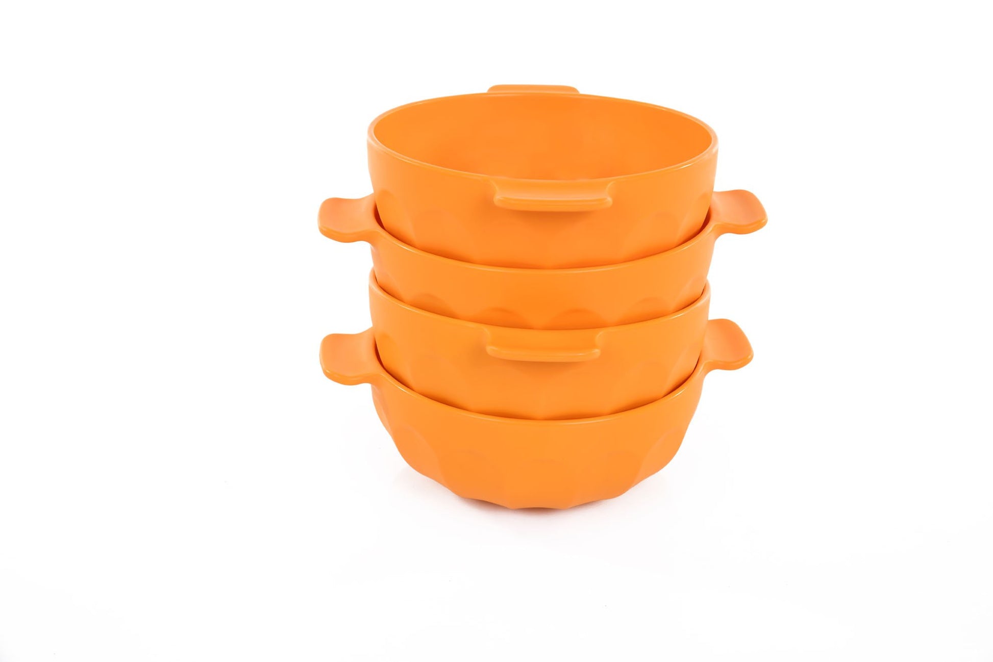 Mintra Home-Bol en plastique incassable - Bol avec 2 poignées (Lot de 4 - Petit) - Mintra France