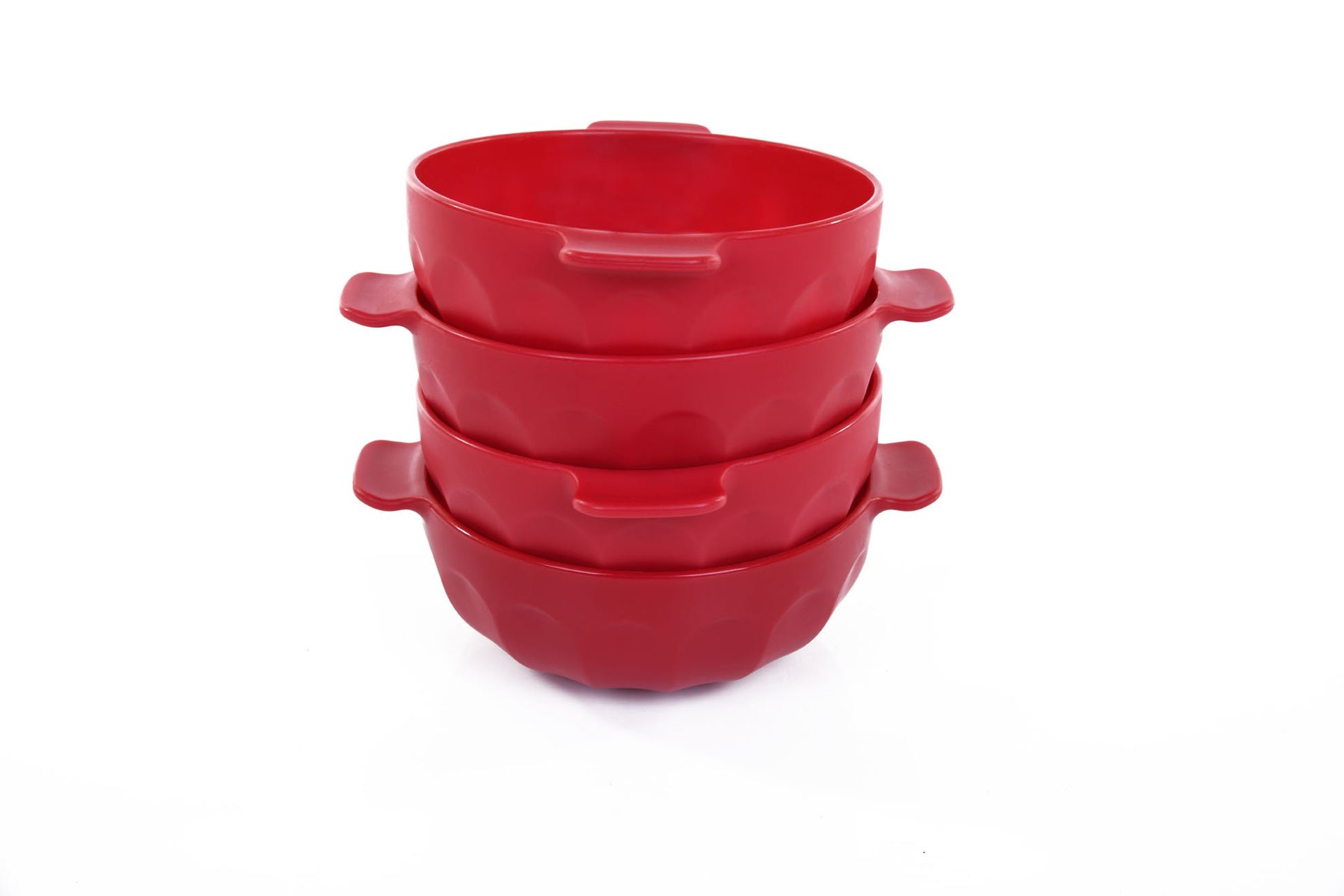 Mintra Home-Bol en plastique incassable - Bol avec 2 poignées (Lot de 4 - Petit) - Mintra France