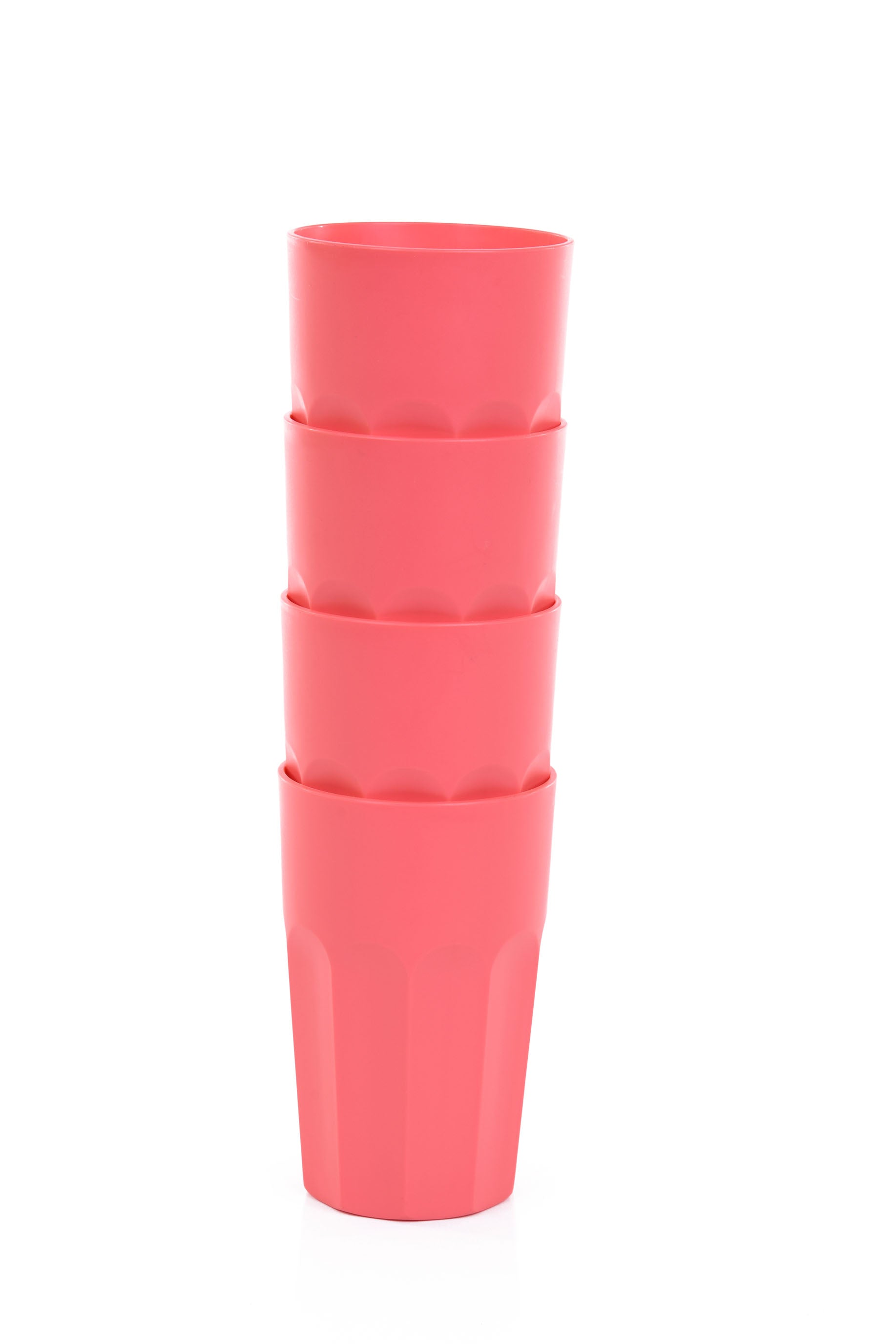 Verres en Plastique Incassables 330ml (Collection Bold, Lot de 4)