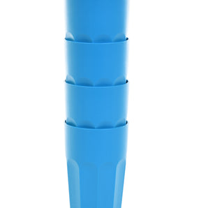 Verres en Plastique Incassables 330ml (Collection Bold, Lot de 4)
