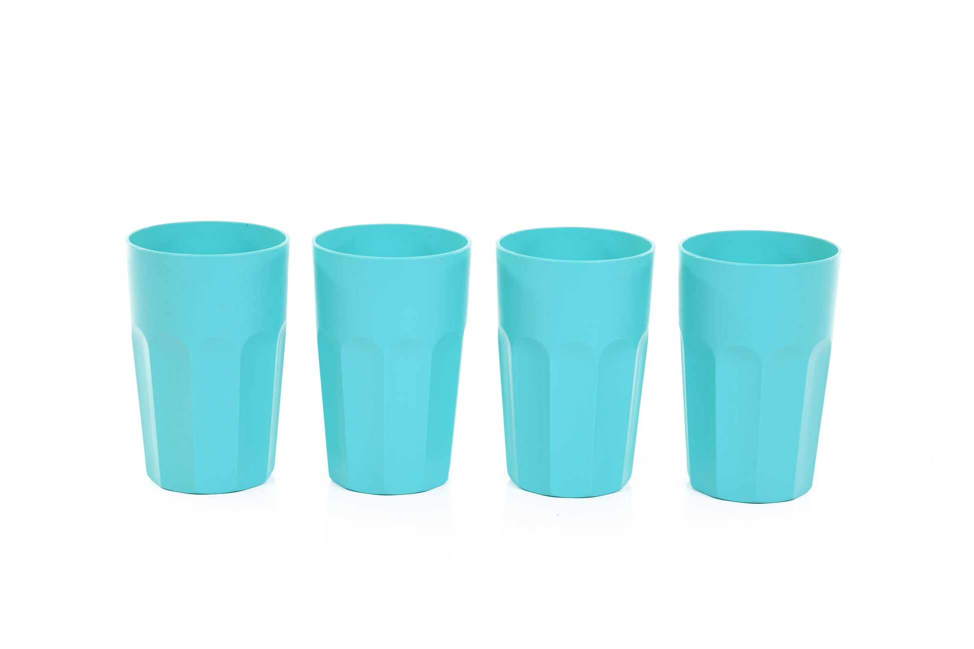 Verres en Plastique Incassables 330ml (Collection Bold, Lot de 4)