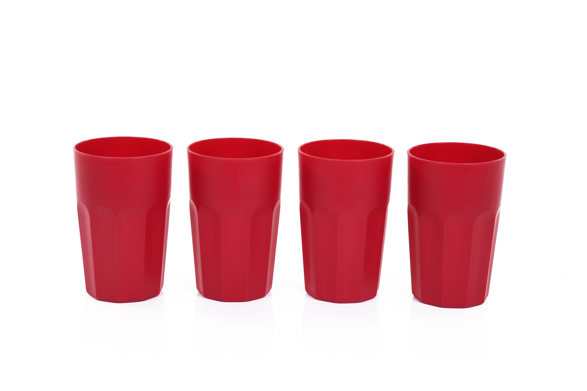 Verres en Plastique Incassables 330ml (Collection Bold, Lot de 4)