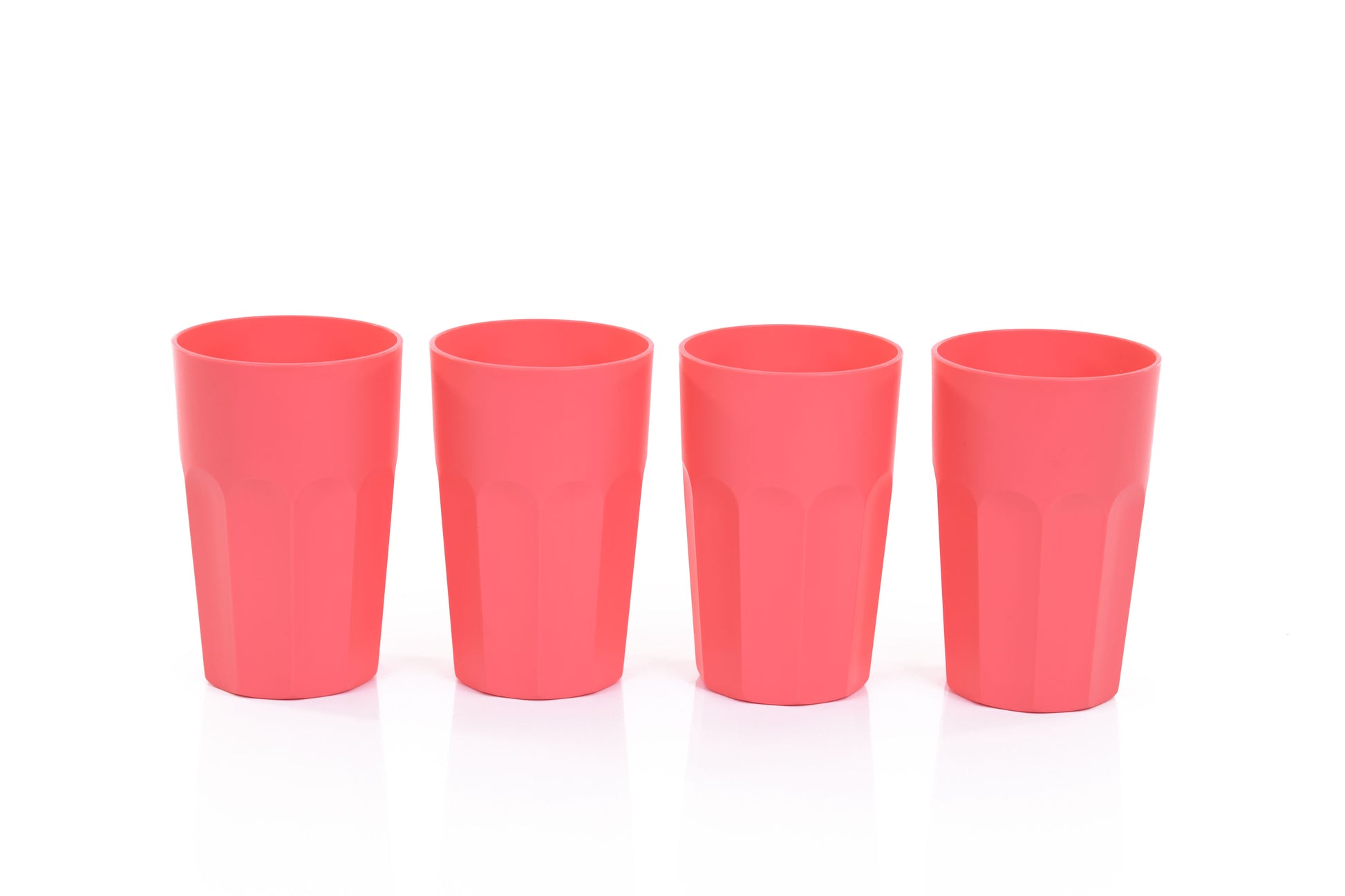 Verres en Plastique Incassables 330ml (Collection Bold, Lot de 4)