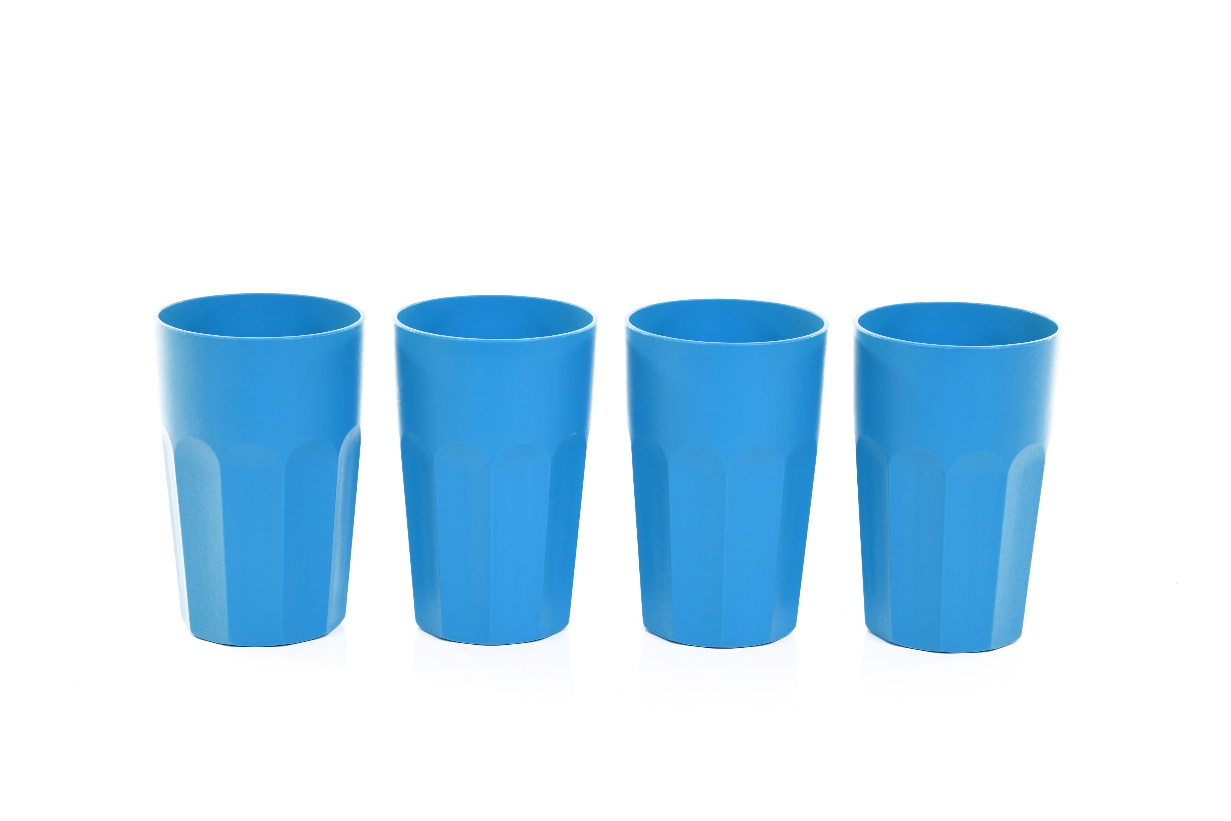 Verres en Plastique Incassables 330ml (Collection Bold, Lot de 4)