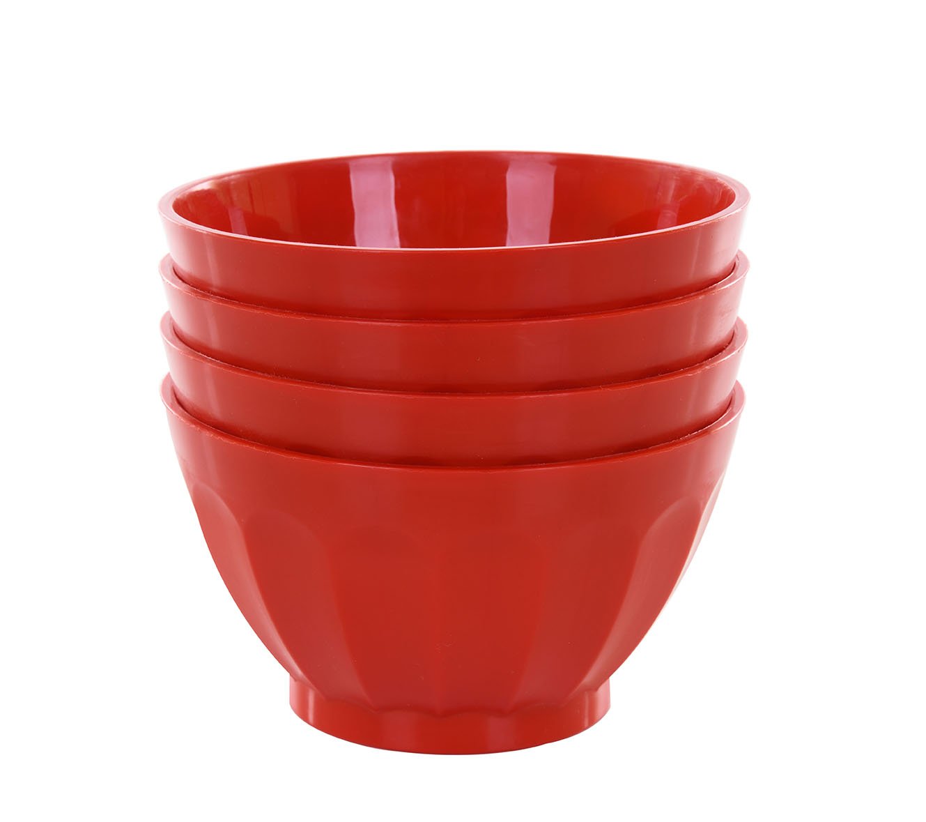 Bol en plastique incassable - (Lot de 4) Medium 750ml- Mintra France