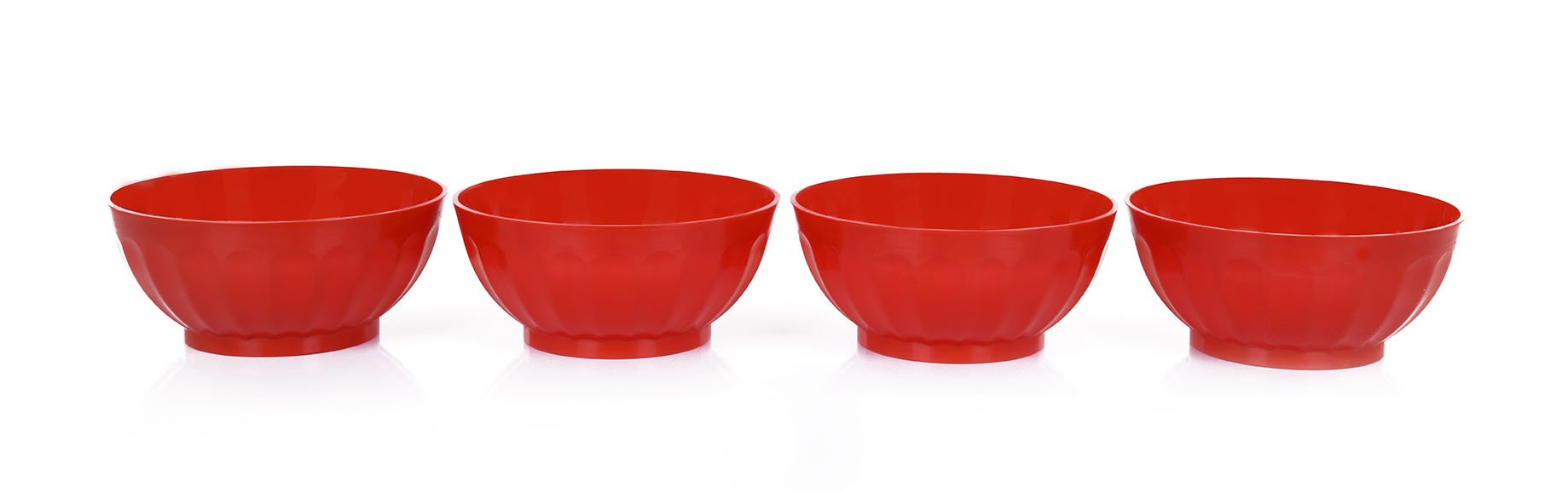 Bol en plastique incassable - (Lot de 4) Grand 1.8 L - Mintra France