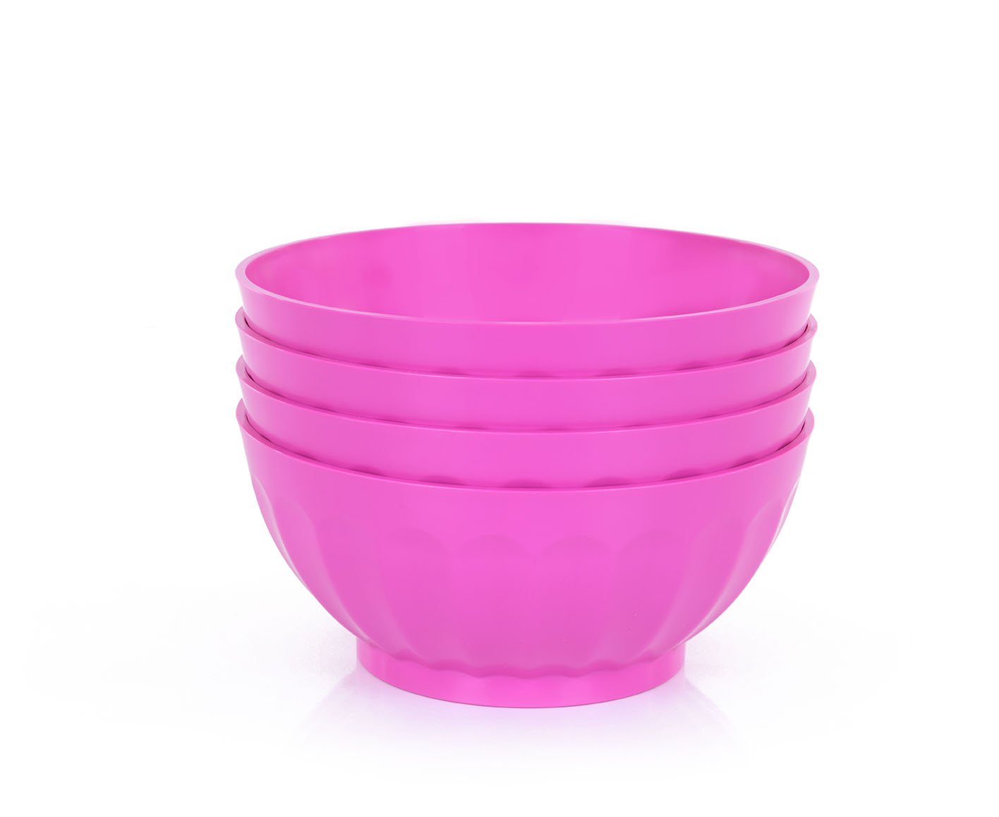 Bol en plastique incassable - (Lot de 4) Grand 1.8 L - Mintra France