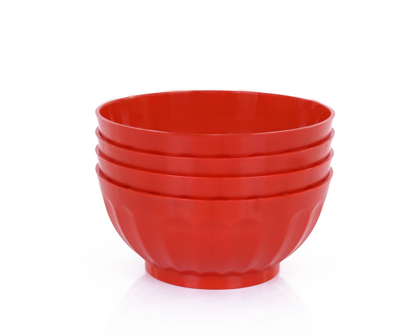 Bol en plastique incassable - (Lot de 4) Grand 1.8 L - Mintra France