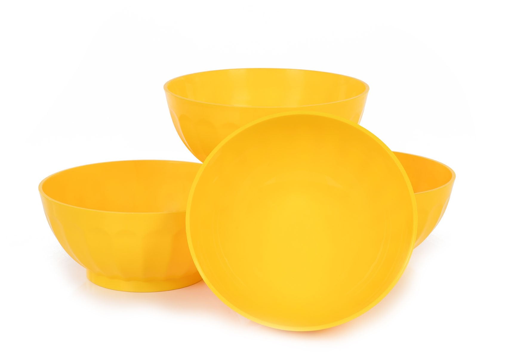Bol en plastique incassable - (Lot de 4) Grand 1.8 L - Mintra France