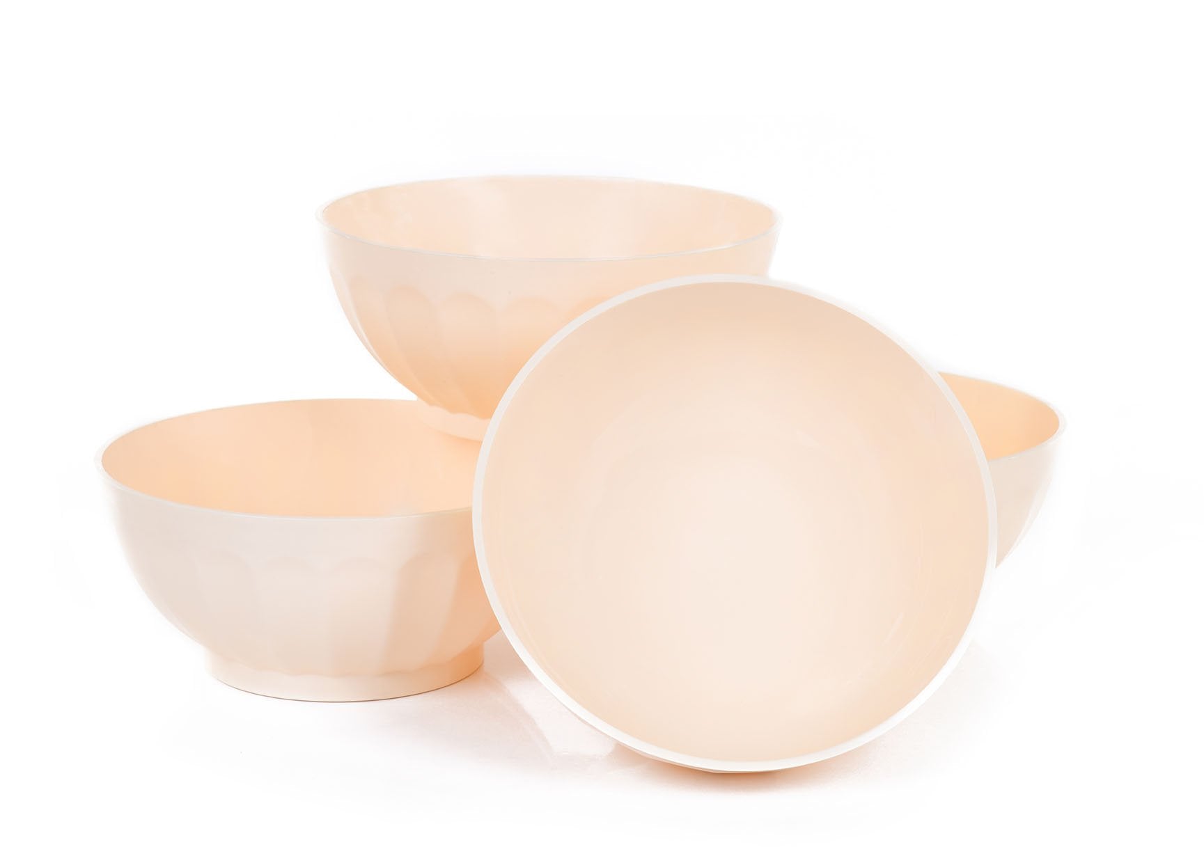 Bol en plastique incassable - (Lot de 4) Grand 1.8 L - Mintra France