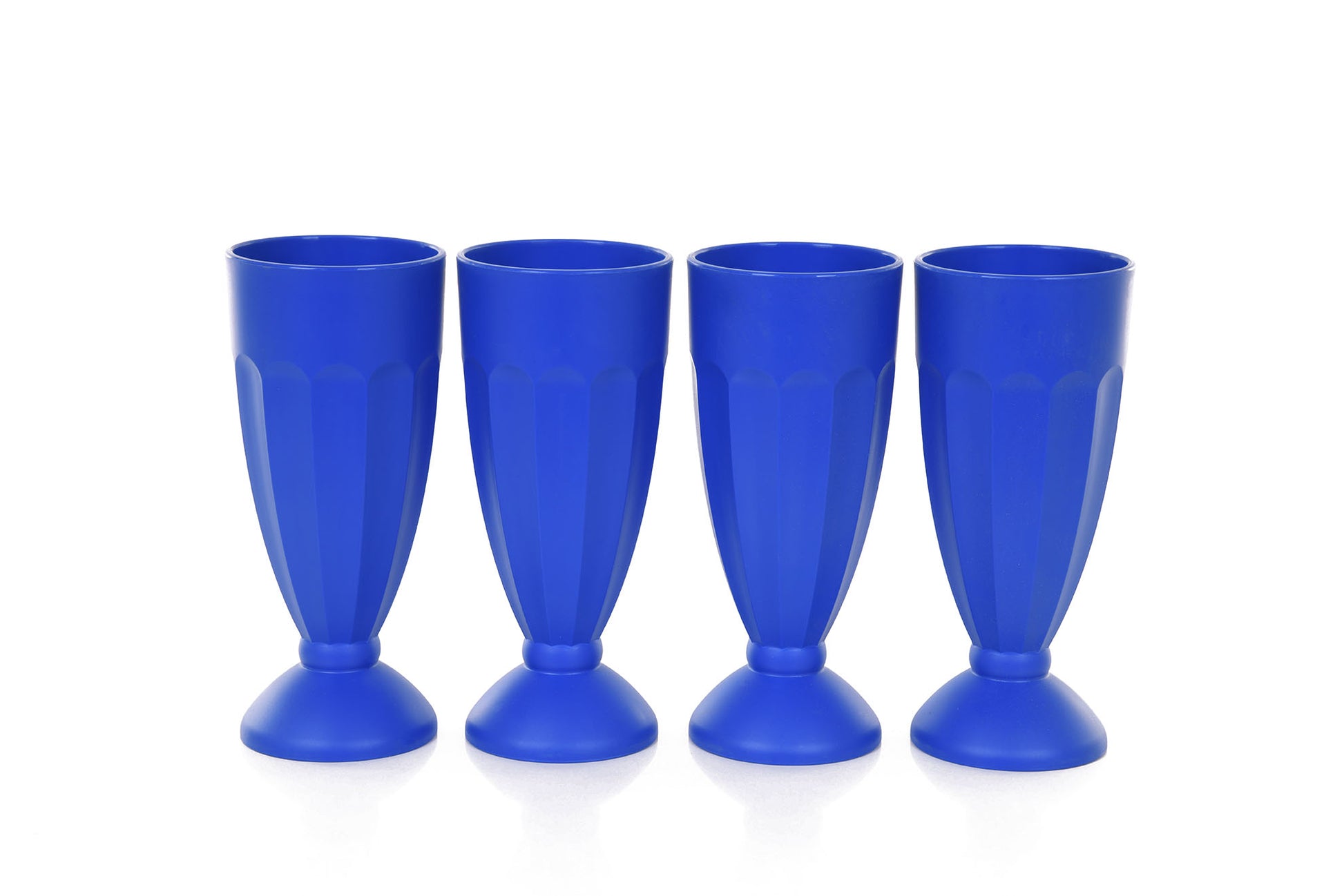 Verres en Plastique Incassables 440ml pour Crème Glacée (Collection Bold, Lot de 4)