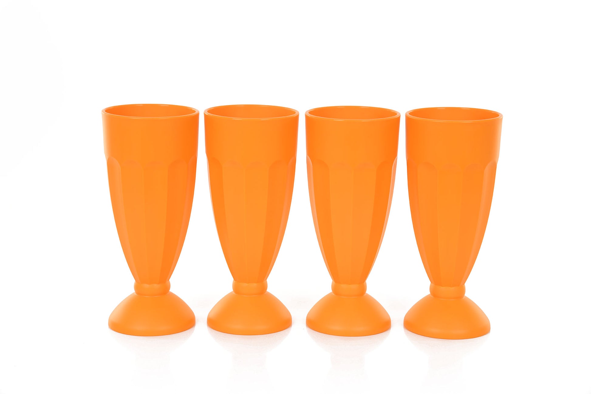Verres en Plastique Incassables 440ml pour Crème Glacée (Collection Bold, Lot de 4)