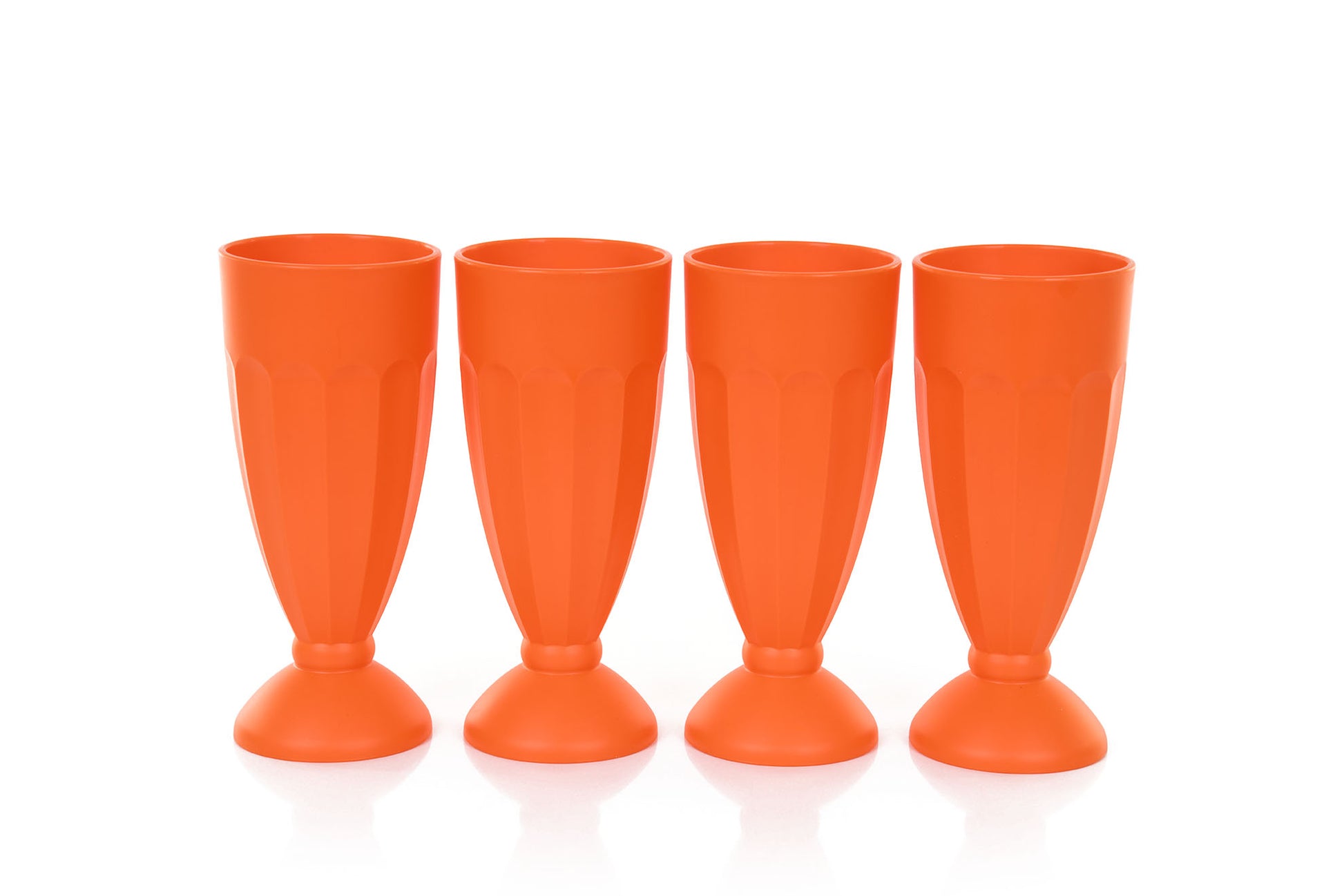 Verres en Plastique Incassables 440ml pour Crème Glacée (Collection Bold, Lot de 4)