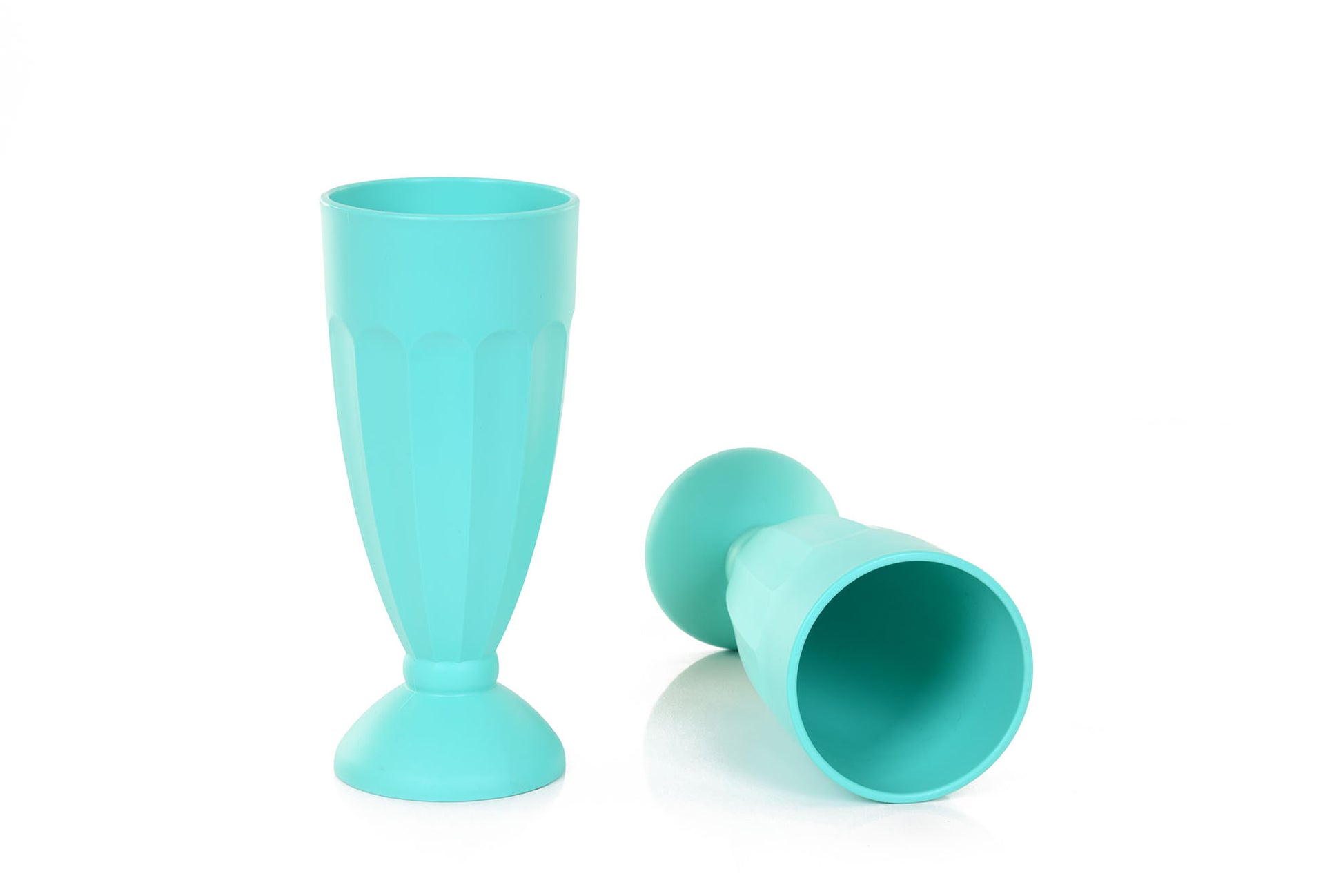 Verres en Plastique Incassables 440ml pour Crème Glacée (Collection Bold, Lot de 4)