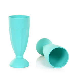 Verres en Plastique Incassables 440ml pour Crème Glacée (Collection Bold, Lot de 4)