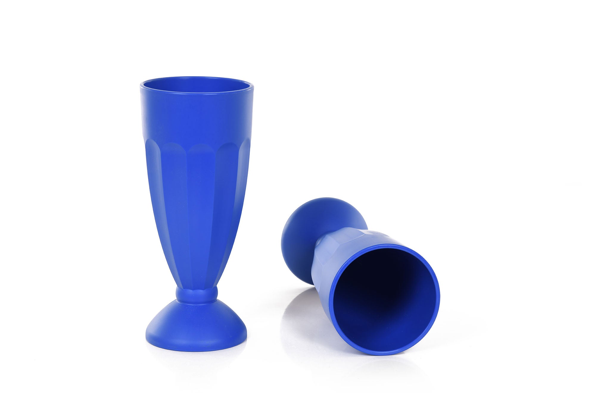 Verres en Plastique Incassables 440ml pour Crème Glacée (Collection Bold, Lot de 4)