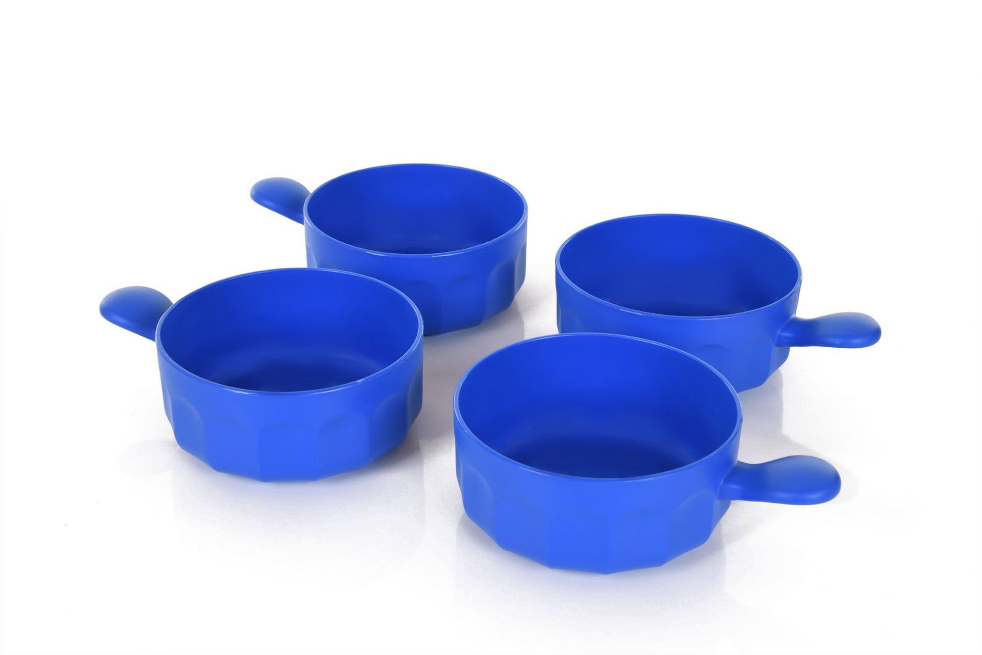 Mintra Home - Bol en Plastique Incassable - Bol avec une poignée 540 ml (Lot de 4) - Mintra France