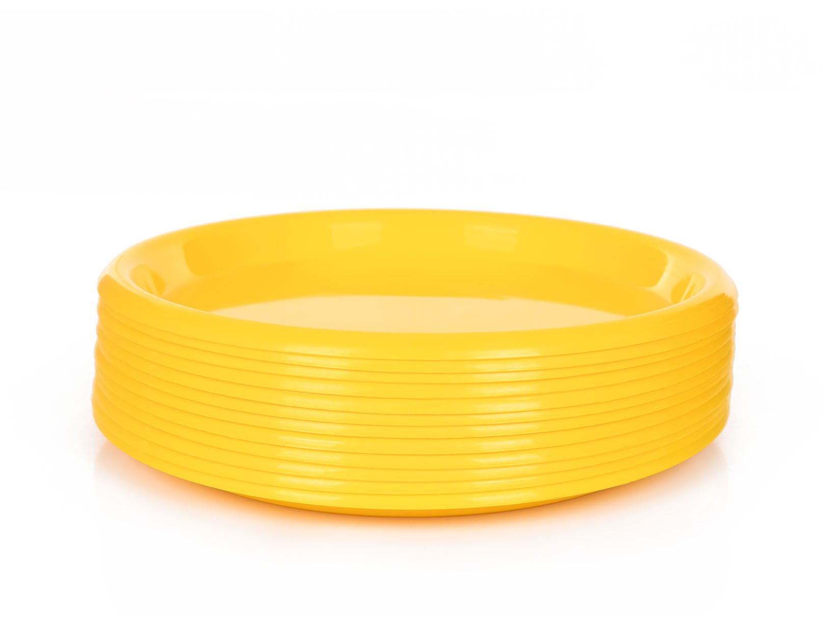 Mintra Home - Assiettes en Plastique - Grand 21.5cm (Lot de 12) - Mintra France