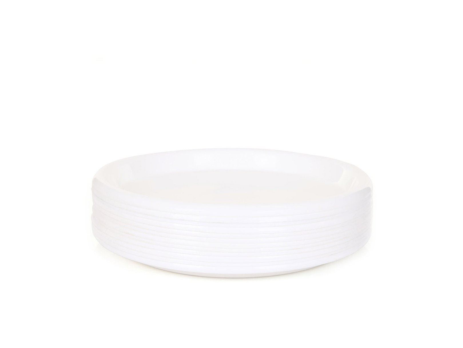 Mintra Home - Assiettes en Plastique - Petit 16.5cm (Lot de 12) - Mintra France