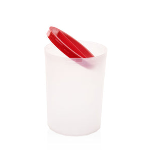 Mintra Home - Bocal en plastique incassable avec couvercle 1.2L - Mintra France
